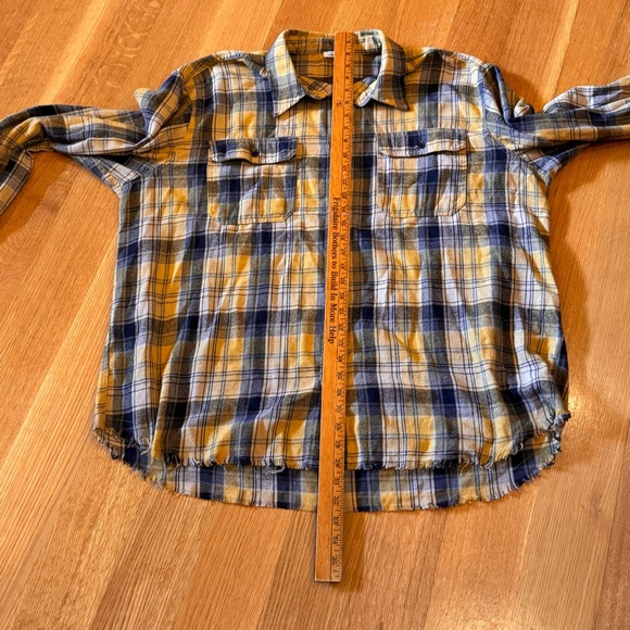 White Birch Women's Casual Plaid Shirt Button Down Size 1X Casual Cozy - Picture 7 of 7